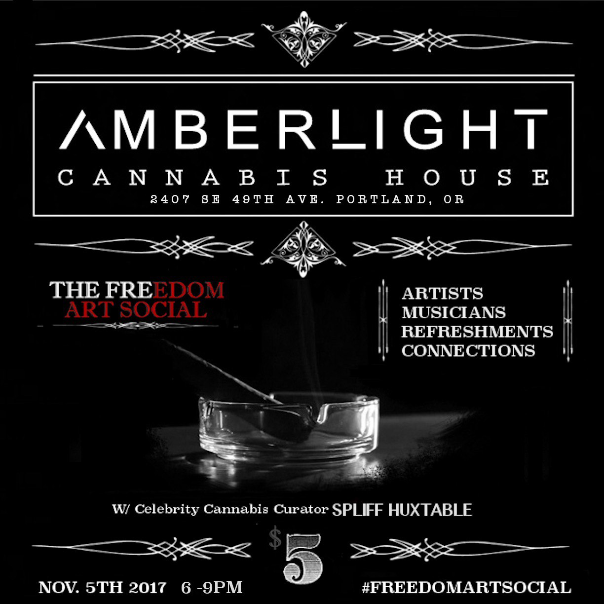 Freedom Art Social Flyer